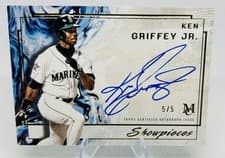 2025 Topps Museum Collection Showpieces Autographs Ken Griffey Jr. #SA-KG card