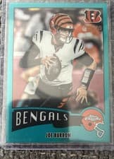 2025 Topps Chrome 1975 Topps Joe Burrow #1975-7 card