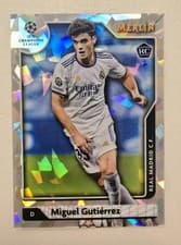 Miguel Gutierrez 2021 Topps Merlin Chrome UEFA card