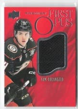 2024-25 Upper Deck Premier First Opus Rookie Jersey Sam Colangelo #FO-SC card