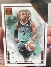 2025 Panini Impeccable WNBA Base Set Jaylyn Sherrod #80 card