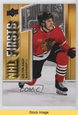 2025-26 Upper Deck NHL Firsts Colton Dach #NF-18 card