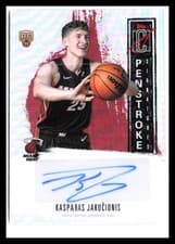 2025-26 Topps Signature Class Penstroke Signatures Kasparas Jakučionis #PS-KJ card