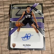 2025-26 Topps Chrome Next Stop Signatures Ace Bailey #NS-AB card