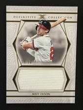 2025 Topps Definitive Collection Jumbo Relic Collection Matt Olson #DJRC-MO card