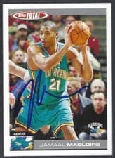 Jamaal Magloire 2004-05 Topps Total Base Set card
