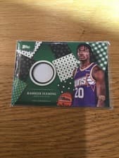 2025-26 Topps Holiday Holiday Relics Rasheer Fleming #HR-26 card