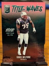 2025 Donruss Elite Title Waves Vince Wilfork #5 card