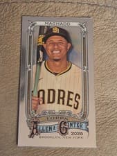 2025 Topps Allen & Ginter Mini Chrome Manny Machado #134 card