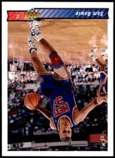 Sam Bowie 1992-93 Upper Deck Base Set card