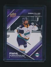 Sarah Fillier 2026 Upper Deck National Hockey Card Day PWHL Powerhouse card