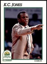 K.C. Jones 1991-92 Hoops Base Set card