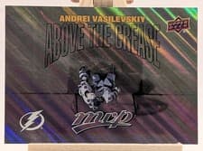 2024-25 Upper Deck MVP Above the Crease Andrei Vasilevskiy #AC-13 card