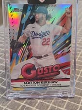 2025 Finest Gusto Clayton Kershaw #G-5 card