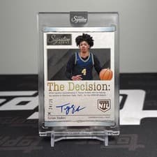 2025-26 Panini Signature Series The Decision Tyran Stokes #1 card
