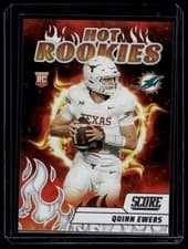 2025 Score Hot Rookies Quinn Ewers #8 card