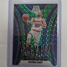 Stephen Curry 2024 Panini Mosaic Elevate card