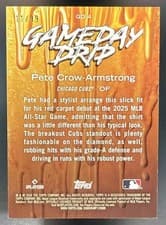 2026 Topps Gameday Drip Pete Crow-Armstrong #GD-4 card