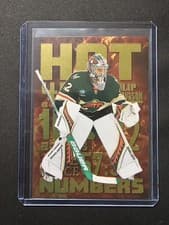 2025-26 Flair Hot Numbers Filip Gustavsson #HN-13 card