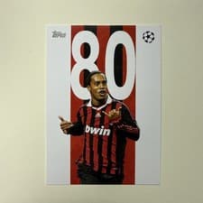 2025-26 Topps UEFA Club Competitions Best of the Best: Legendary Numbers Ronaldinho #BB-4 card