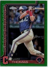 2025 Topps Chrome Logofractor Edition Base Set Lane Thomas #52 card