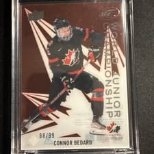 2024-25 Upper Deck Ice World Junior Championship Connor Bedard #WJC-4