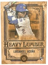 2025 Topps Update Heavy Lumber Luisangel Acuña #HL-70 card