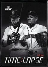 2025 Topps Black & White Time Lapse Ichiro #TL2 card