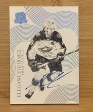 2024-25 Upper Deck The Cup Elegant Etchings Adam Fantilli #EL-AF card