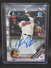 2019 Bowman Draft Chrome Picks Autograph Kyle Stowers #CDA-KS
