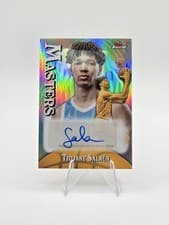 2024-25 Finest Masters Autographs Tidjane Salaün #MA-TSA card