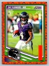 2025 Score-A-Treat Base Set Zay Flowers #267 card