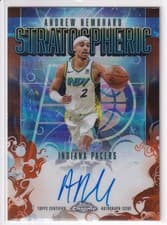 2025-26 Topps Chrome Stratospheric Signatures Andrew Nembhard #SM-AN card