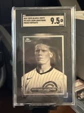 2025 Topps Black & White Prized Portraits Pete Crow-Armstrong #PP2 card