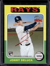 Jonny Deluca 2024 Topps Heritage Real One Autograph card