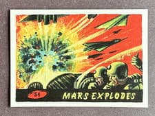 2025 Topps Shoebox Treasures Non-Sport SSP Mars Explodes #NS-4 card