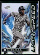 2025 Topps Cosmic Chrome Light Speed Jazz Chisholm Jr. #LS-17 card