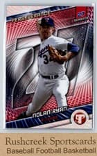 2025 Topps Pristine Perseverance Nolan Ryan #P-1 card