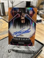 2026 Topps Chrome WWE Main Event Autographs Undertaker #MEA-UT card