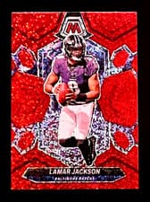Lamar Jackson 2024 Panini Mosaic card