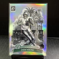 2025 Donruss Optic Downtown Legends Steve Young #9 card