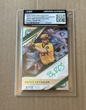 2025 Topps Diamond Icons White PolychromatINK Autographs Bryan Reynolds #WPA-BRY card