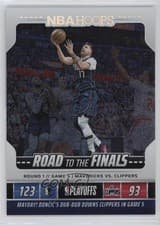 Luka Doncic 2024-25 Hoops Road to the Finals First Round Recap card