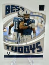 Michael Pittman Jr. / Anthony Richardson 2024 Clearly Donruss Best Tuddys card