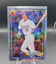 Robin Yount 2026 Topps 1991 Topps Chrome card