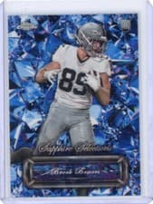2024 Topps Chrome Sapphire Edition Sapphire Selections Brock Bowers #SS-5 card