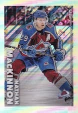 Nathan MacKinnon 2022 Topps NHL Sticker card