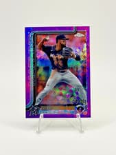 2025 Topps Chrome Logofractor Edition Base Set Otto Lopez #134 card