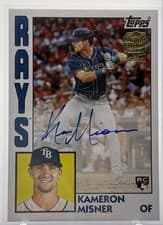 2025 Topps Archives Fan Favorite Autographs 1984 Kameron Misner #84FFA-KAM card