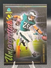 2025 Panini Luminance Unforgettable Saquon Barkley #15 card